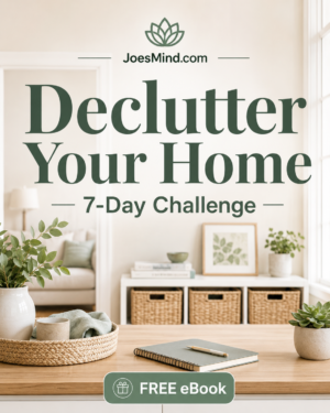 Free Declutter Your Home 7-Day Challenge ebook cover