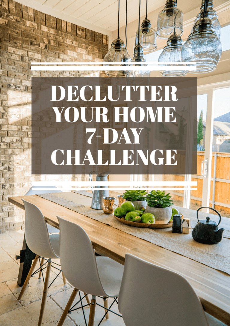 Declutter Your Home 7-Day Challenge