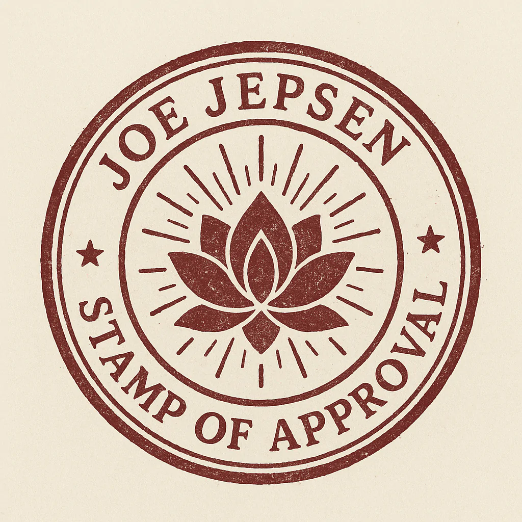 Joe Jepsen Stamp of Approval