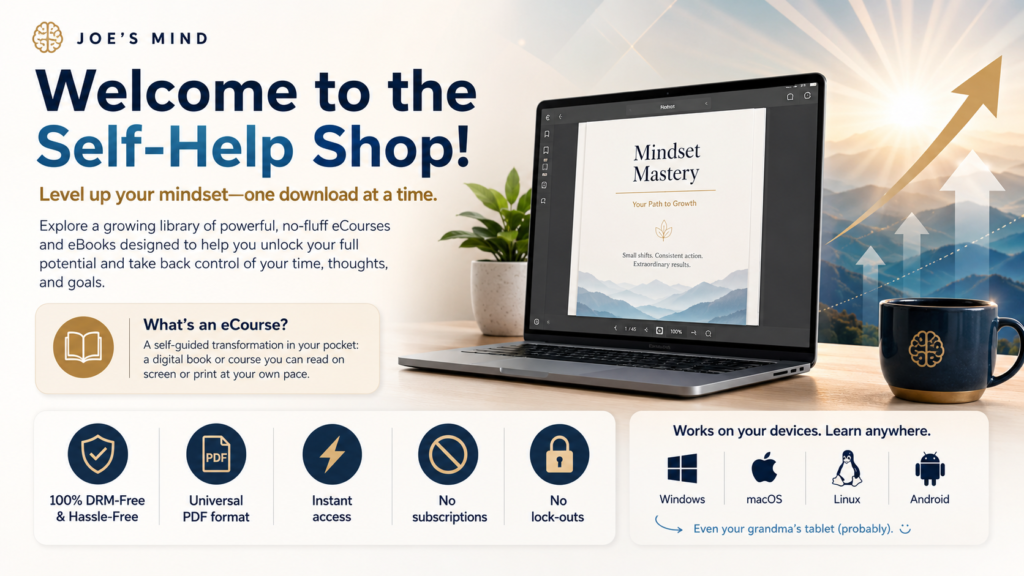 Welcome to the Self-Help Shop!